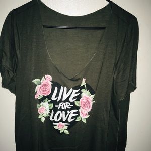 torrid Tops - TORRID OLIVE GREEN TOP torrid Tops - TORRID OLIVE GREEN TOP
